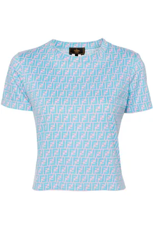 Fendi T-shirt con logo anni 