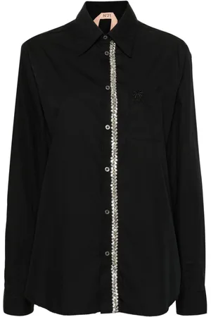 Nº21 Camicia con strass