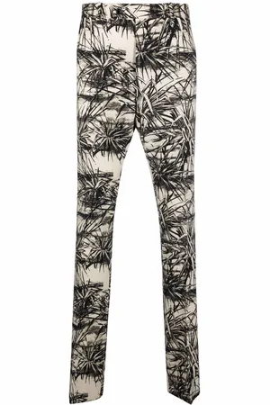 AMIRI Pantaloni svasati con stampa