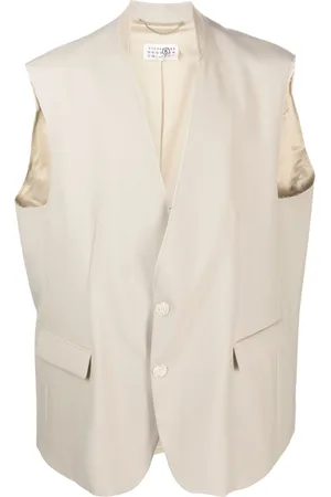 Maison Margiela Gilet con collo a V