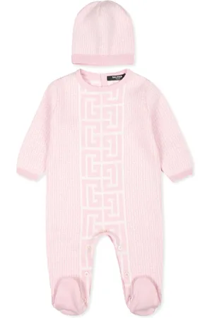 Balmain Set neonato con stampa