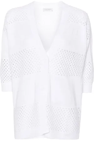 LE TRICOT PERUGIA Cardigan traforato