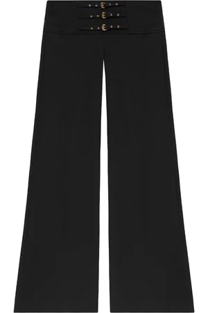 VERSACE Pantaloni con fibbia decorativa