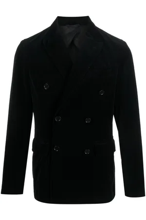 Aspesi Blazer doppiopetto con revers a lancia
