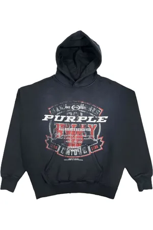 Purple Brand Felpa con stampa grafica