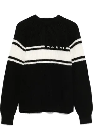 Marni Maglione con dettaglio a righe