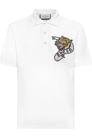 Philipp Plein Polo con ricamo Tattoo