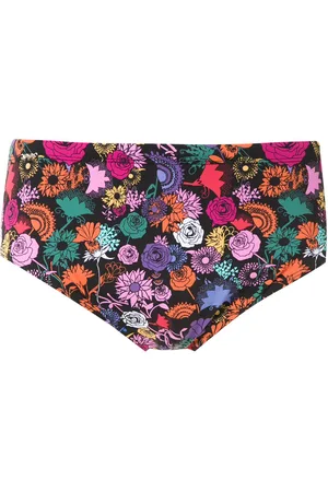 AMIR SLAMA Costume da bagno a fiori