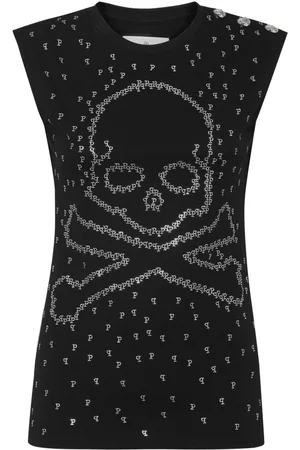 Philipp Plein Canotta Skull & Bones