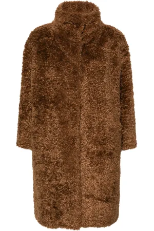 HERNO Cappotto in finta pelliccia