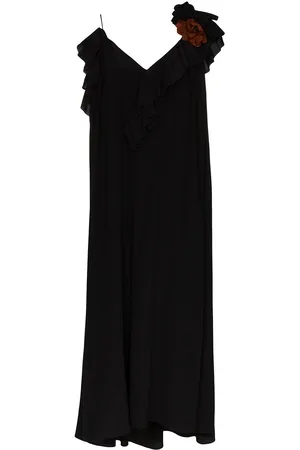 Victoria Beckham Abito midi con ruches