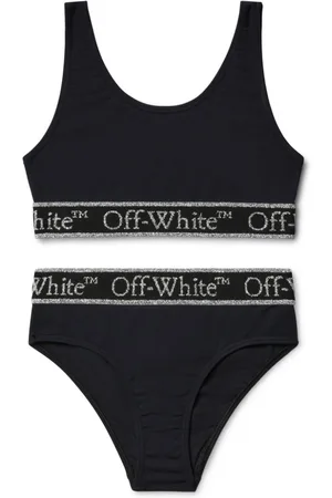 OFF-WHITE Bikini Bookish con banda logo