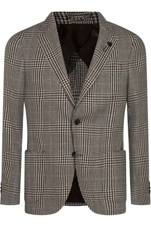 LARDINI Blazer a quadri