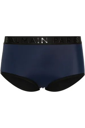 Balmain Slip bikini con banda logo