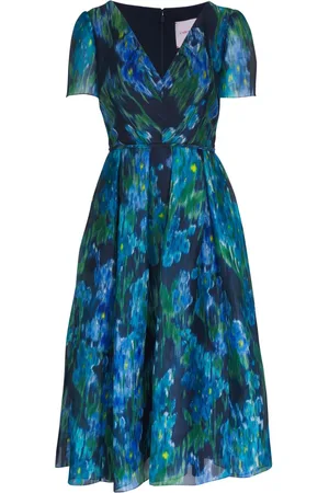 Carolina Herrera Abito midi a fiori