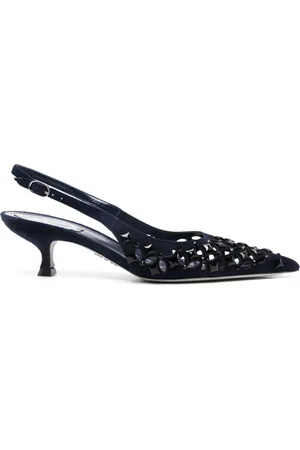 RENE CAOVILLA Pumps con dettaglio a taglio laser 45mm
