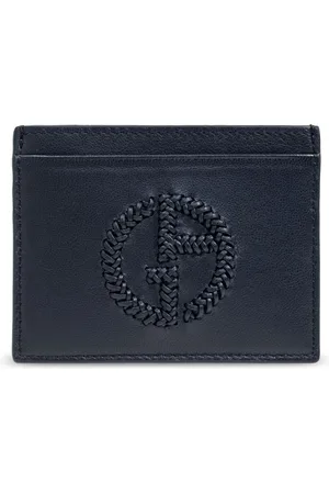 Giorgio Armani Portacarte con logo inciso