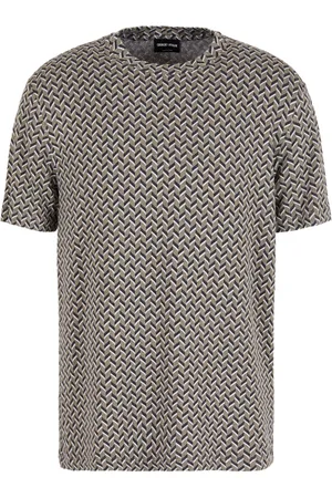 Giorgio Armani T-shirt con effetto jacquard