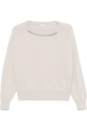 Brunello Cucinelli Maglione con perline