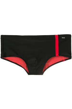 AMIR SLAMA Costume da bagno bicolore