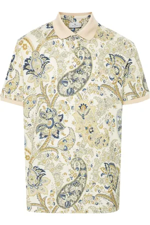 Etro Polo con stampa paisley