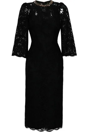 Jenny Packham Abito Aria midi in pizzo