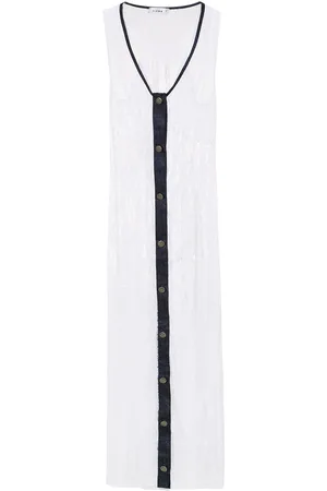 AMIR SLAMA Lace beach dress