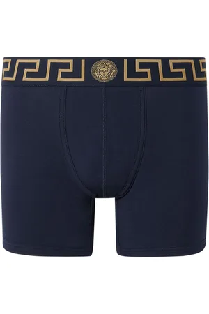 VERSACE Boxer con bordo Greca