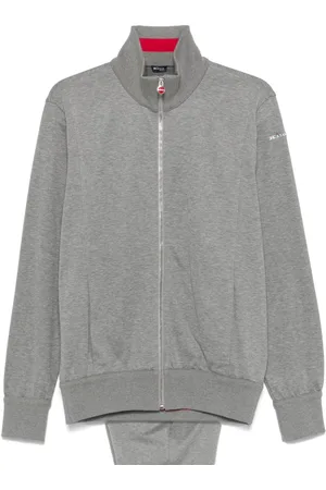 Kiton Tuta sportiva con ricamo