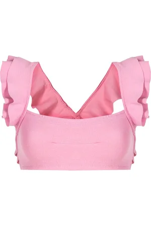 CLUBE BOSSA Top bikini Jasper con ruches