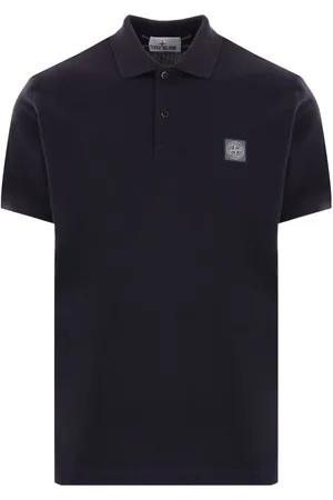 Stone Island Polo con applicazione logo