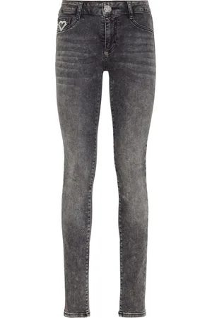 Philipp Plein Jeans skinny con applicazione