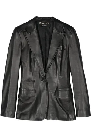Gucci Blazer monopetto a quadri anni 2000