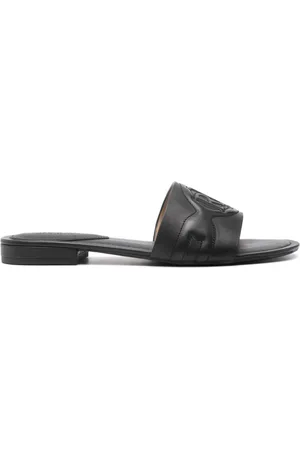 Ralph Lauren Sandali slides con logo goffrato