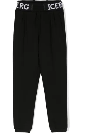 Iceberg Pantaloni con banda logo