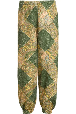 Etro Pantaloni sportivi con stampa paisley
