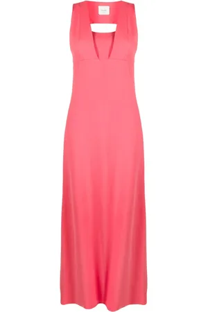 ALYSI Abito lungo con dettaglio cut-out