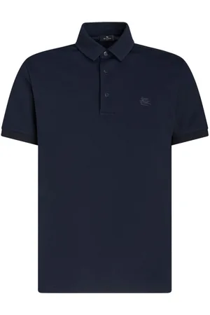 Etro Polo con ricamo Pegaso