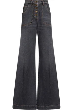Etro Jeans svasati a gamba ampia