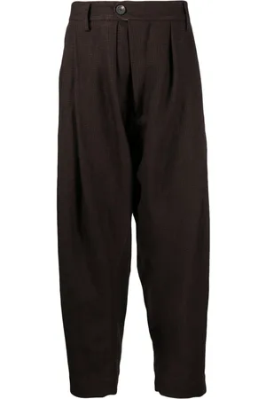 ZIGGY CHEN Pantaloni affusolati a quadri