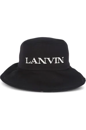 Lanvin Cappello bucket con logo