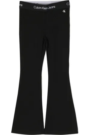 Calvin Klein Pantaloni sportivi svasati con banda logo