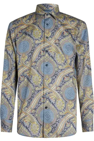 Etro Camicia con stampa astratta