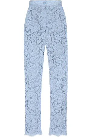 Dolce & Gabbana Pantaloni con ricamo