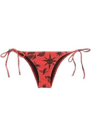 Lygia & Nanny Slip bikini Thai con stampa