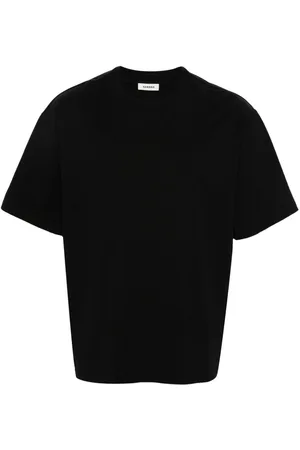 Sandro T-shirt con maniche a spalla bassa