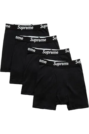 Supreme Set di 4 boxer x Hanes Tagless