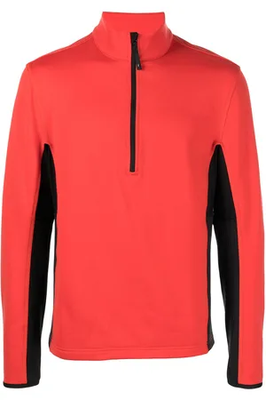 Aztech Felpa in pile con mezza zip