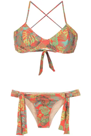 AMIR SLAMA Bikini con stampa