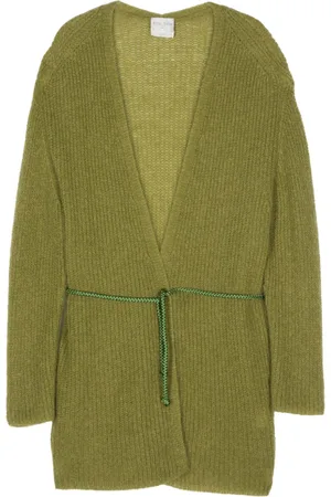 FORTE FORTE Cardigan midi con cintura